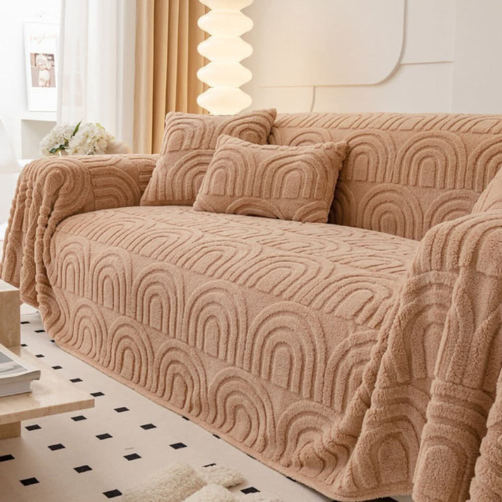 Lisslune | Durable non-slip couch protector with plush surface
