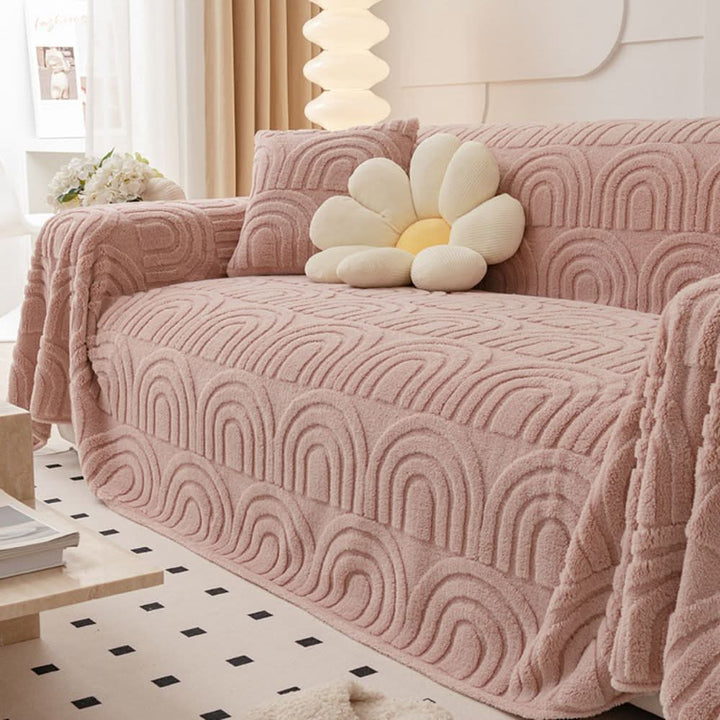 Lisslune | Durable non-slip couch protector with plush surface