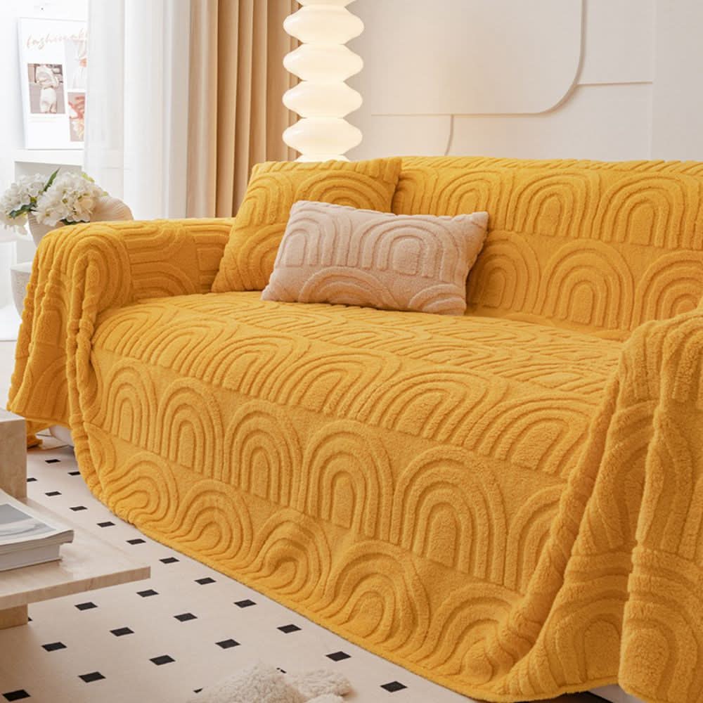 Lisslune | Durable non-slip couch protector with plush surface