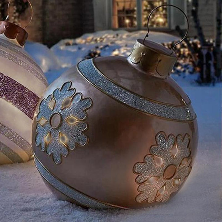 Lisslune | Outdoor Christmas balloon decorated ball