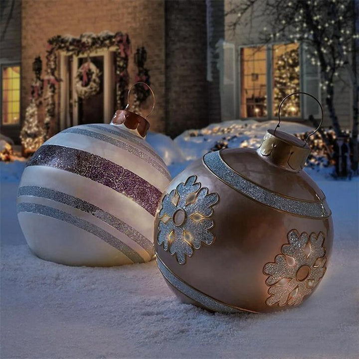 Lisslune | Outdoor Christmas balloon decorated ball