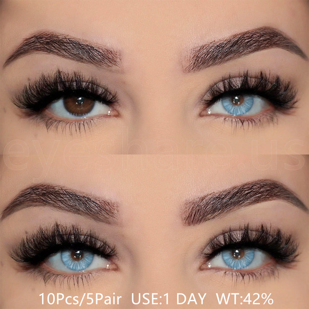 Rynx Croatia Blue 1 Day Use I 14.2mm, 10 Pieces=5 Pairs