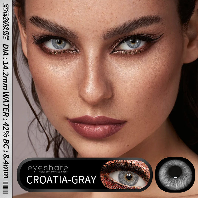 Rynx Croatia Gray 1 Day Use I 14.2mm, 10 Pieces = 5 Pairs