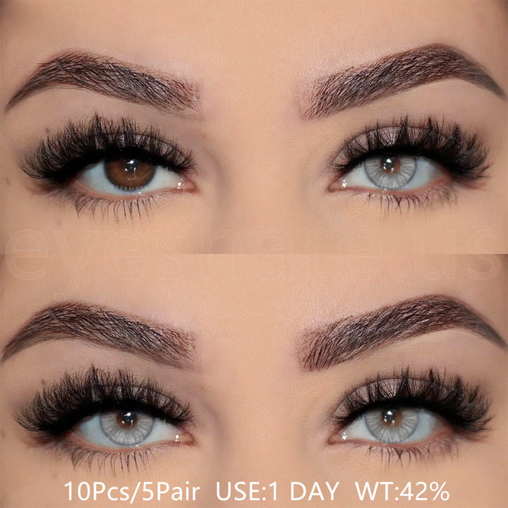 Rynx Croatia Gray 1 Day Use I 14.2mm, 10 Pieces = 5 Pairs