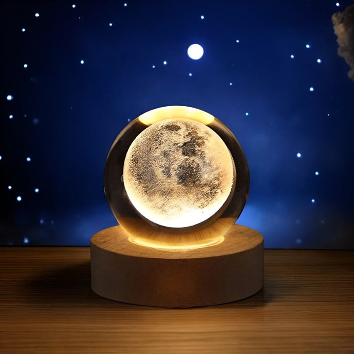 Lisslune | 3D Crystal Ball Lamp