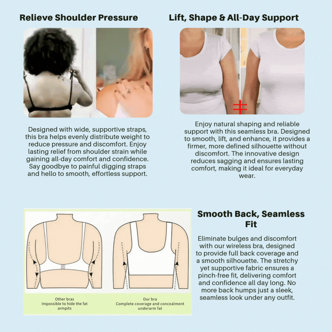 Lisslune | Wire-free bra for all-day comfort and reliable support