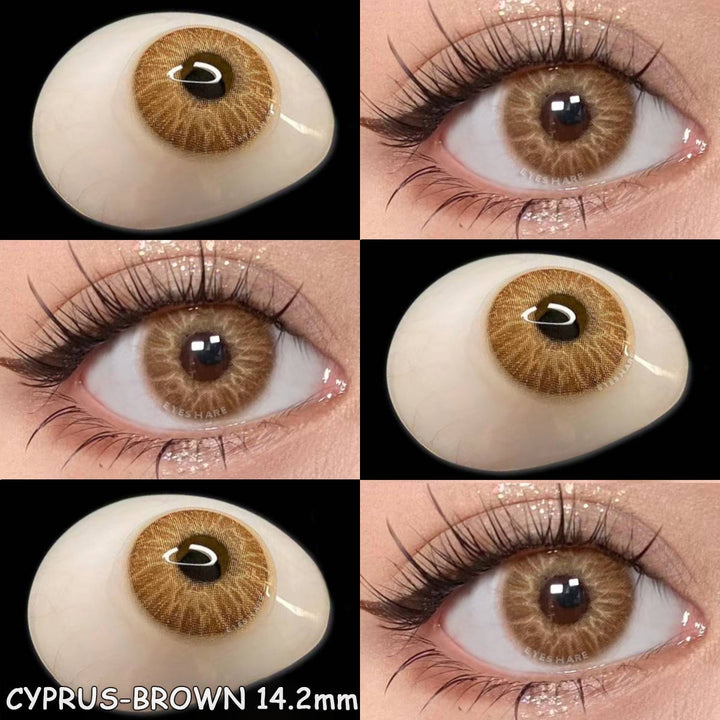 Rynx Cyprus Brown 14.2 mm 1 Pair | 1 Year