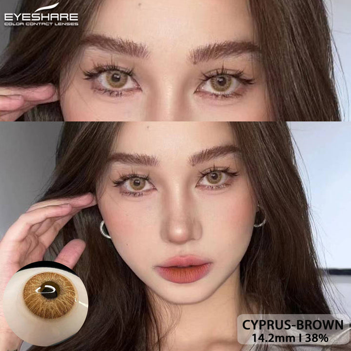 Rynx Cyprus Brown 14.2 mm 1 Pair | 1 Year