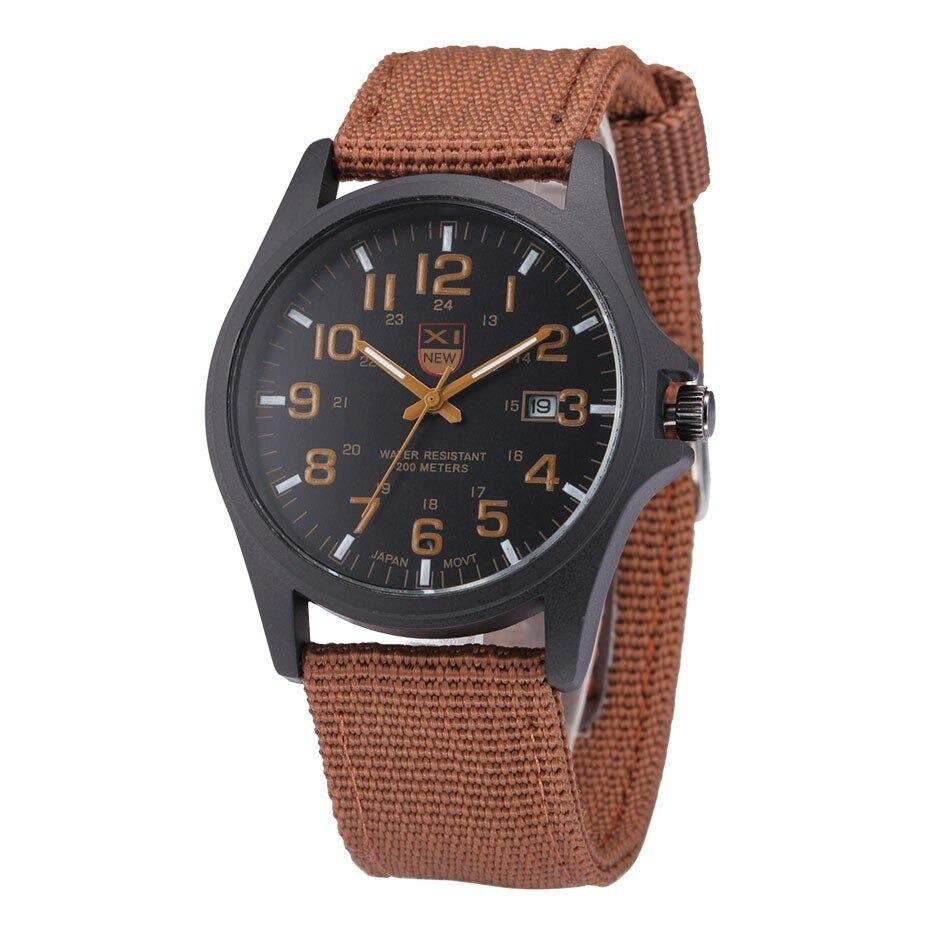 Lisslune | Tactical Men's Watch AdventureTime – Waterproof and Shock Resistant with LED