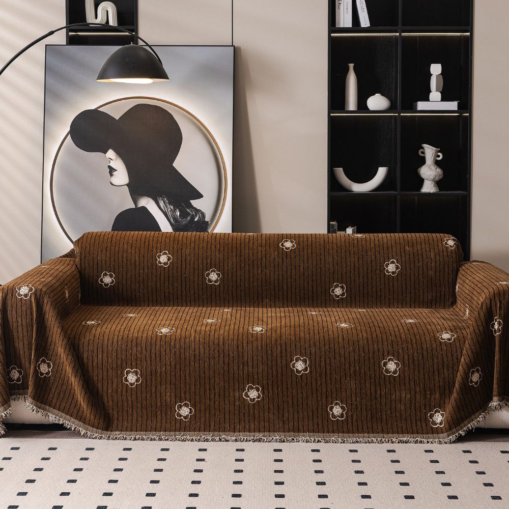 Lisslune | Camellia Bloom Sofa Cover