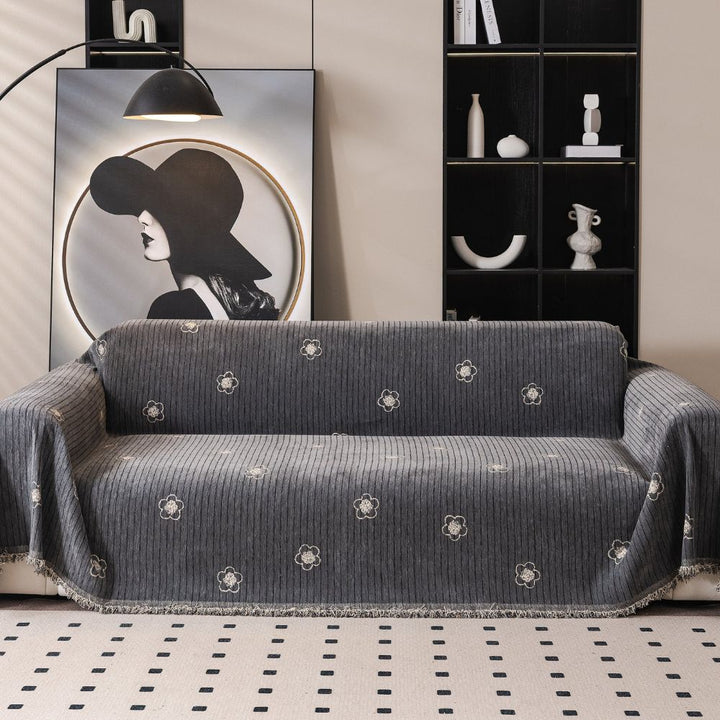Lisslune | Camellia Bloom Sofa Cover