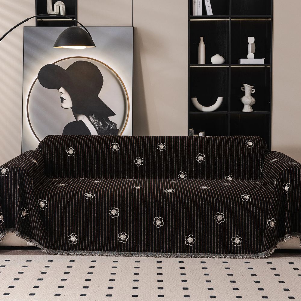 Lisslune | Camellia Bloom Sofa Cover