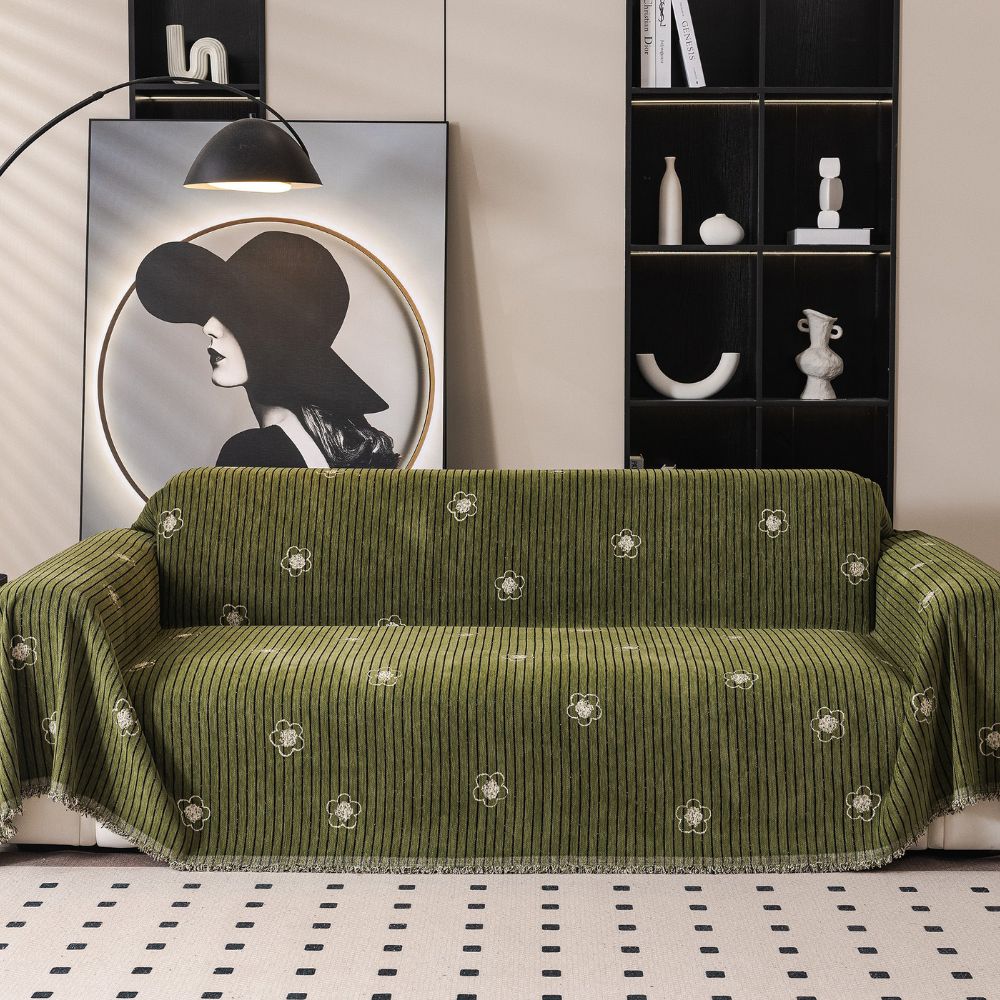 Lisslune | Camellia Bloom Sofa Cover