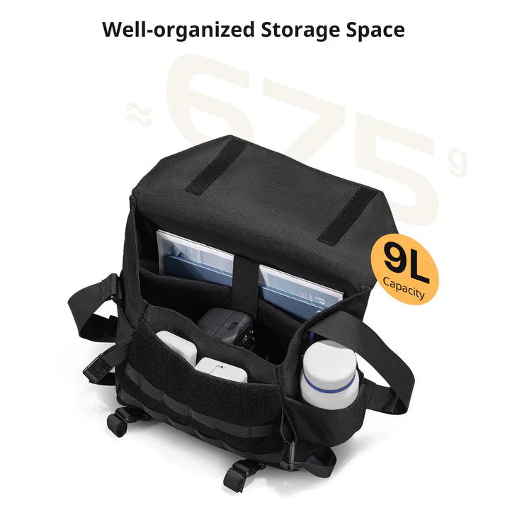Lisslune | Camera Courier Bag - 9L Compact Photography Courier for DSLR & Mirrorless Cameras