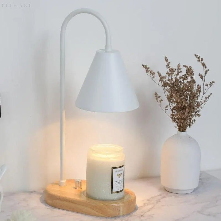 Lisslune | AromaGlow - Electric candle lamp with adjustable, rotatable dimmer