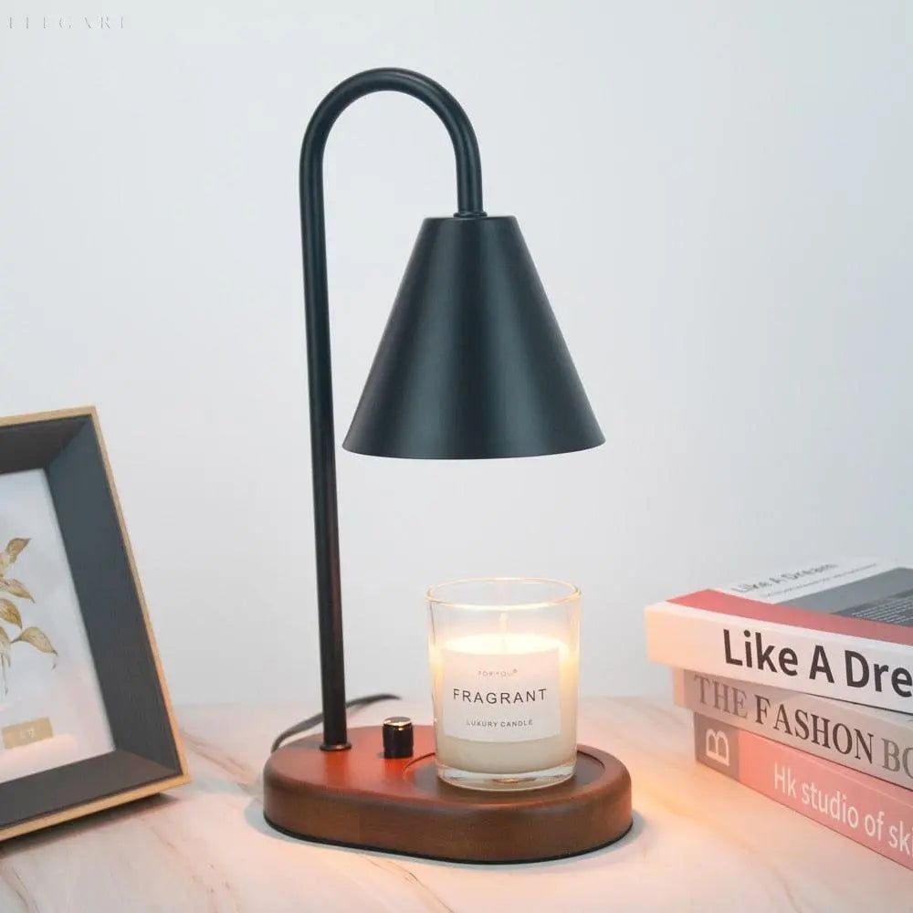 Lisslune | AromaGlow - Electric candle lamp with adjustable, rotatable dimmer