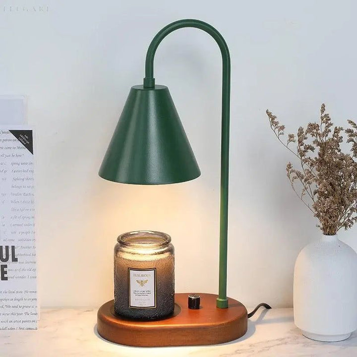 Lisslune | AromaGlow - Electric candle lamp with adjustable, rotatable dimmer