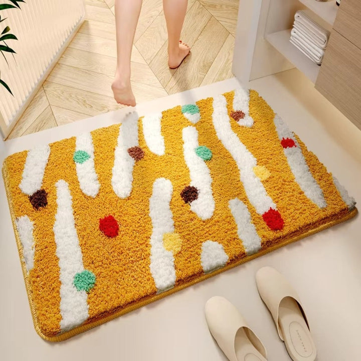 Lisslune | Candy Color Clash Bath Mat