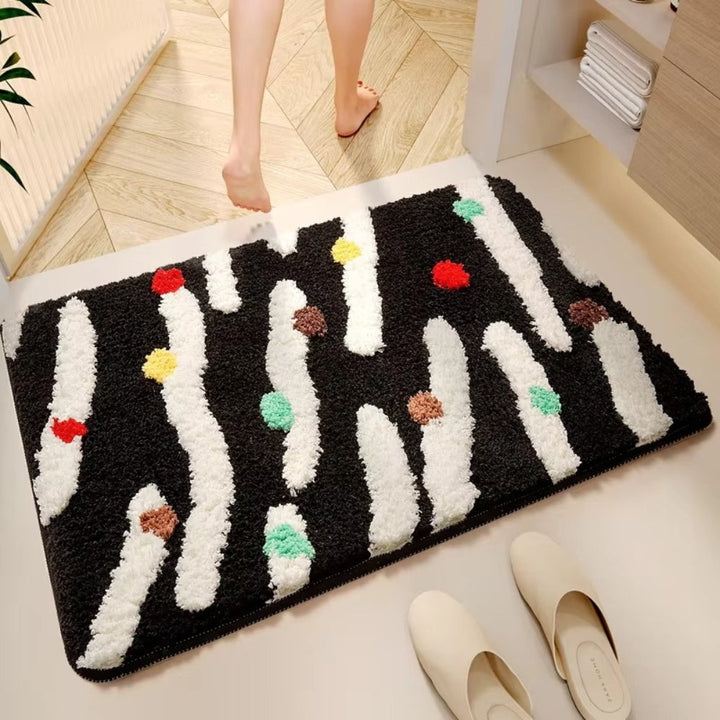 Lisslune | Candy Color Clash Bath Mat