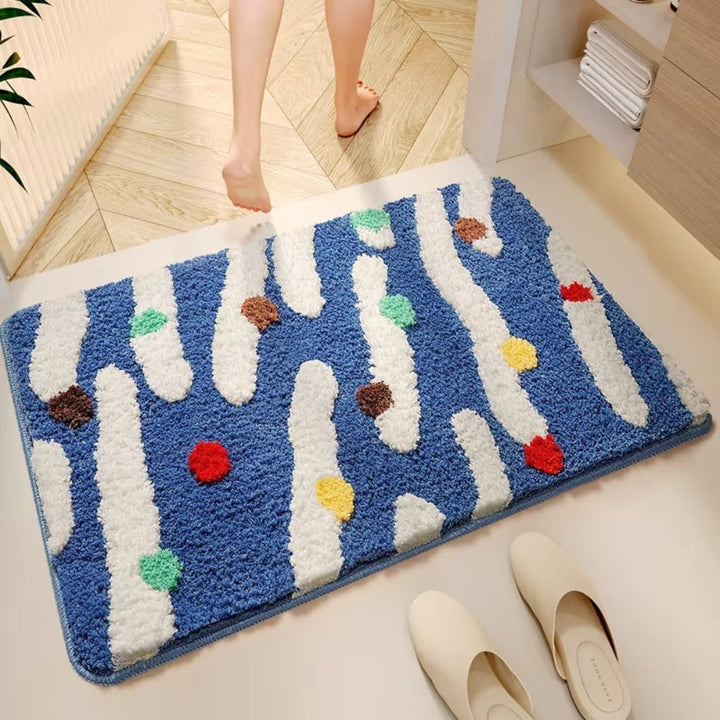Lisslune | Candy Color Clash Bath Mat