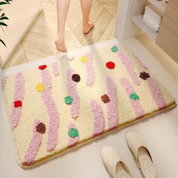 Lisslune | Candy Color Clash Bath Mat