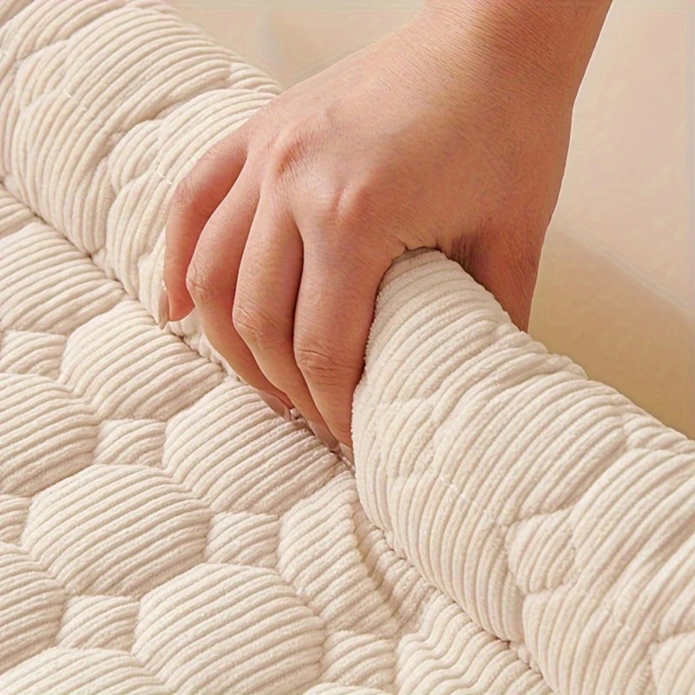 Lisslune | Canine Non-Slip Bolster Pet Quilted Bed