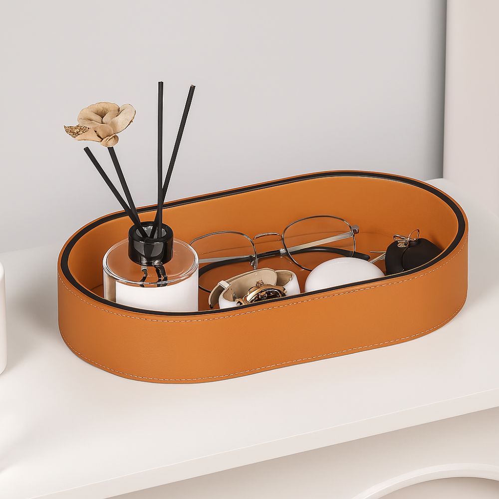Lisslune | Capsule Leather Organiser Tray
