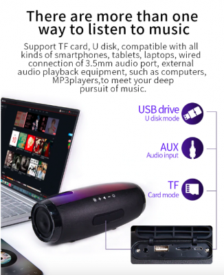 Lisslune | Bluetooth Led Speaker