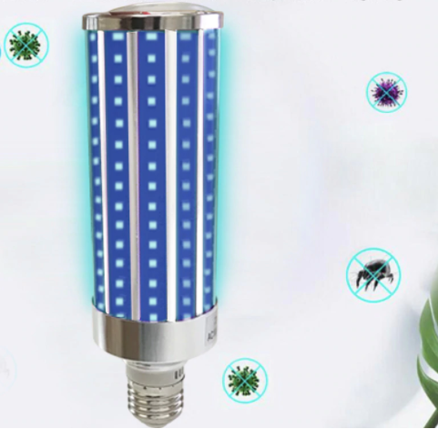 Lisslune | Ultraviolet Germicidal Light Led UV-C Light Bulb with Remote Control 99% AntibacteriaL Safety Light