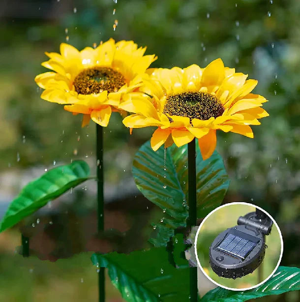 Lisslune | Waterproof Solar Sunflower Lamp for Garden & Terrace