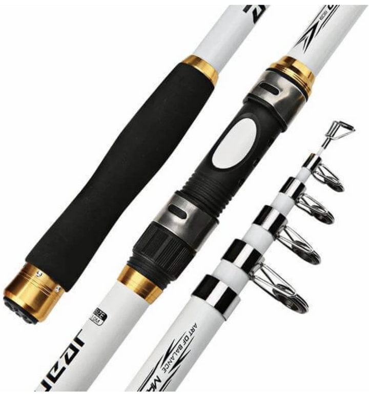 Lisslune | Carbon Fibre Telescopic Fishing Rod