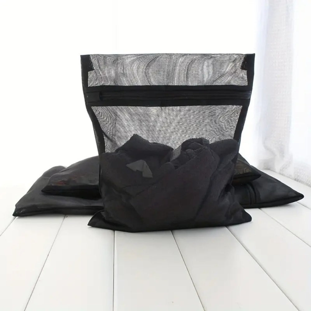 Lisslune | Black Care Mesh Laundry Bag