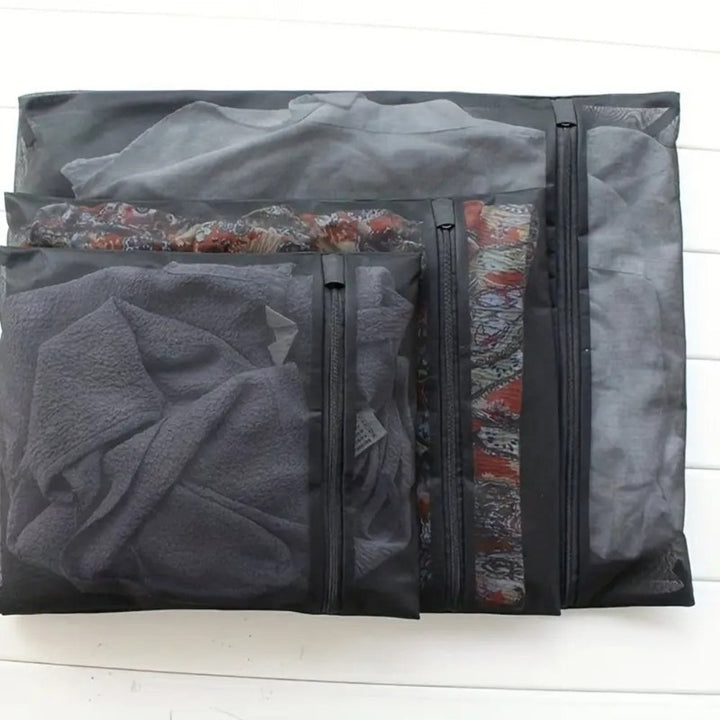 Lisslune | Black Care Mesh Laundry Bag