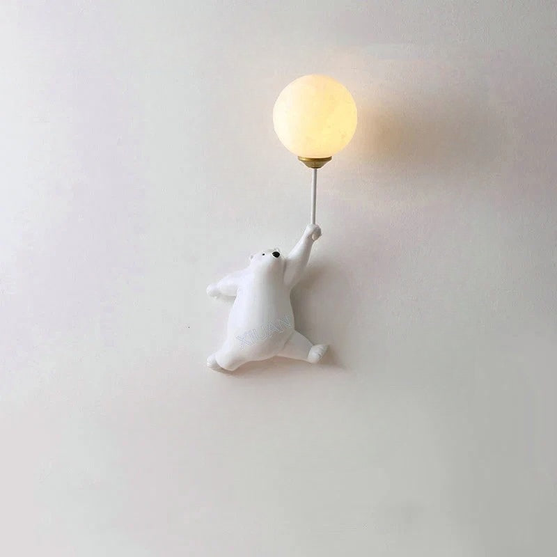 Lisslune | FairyGlow – Cartoon Wall Light for Kids | Magical Night Light with 3D Moon Design