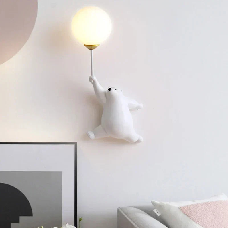 Lisslune | FairyGlow – Cartoon Wall Light for Kids | Magical Night Light with 3D Moon Design