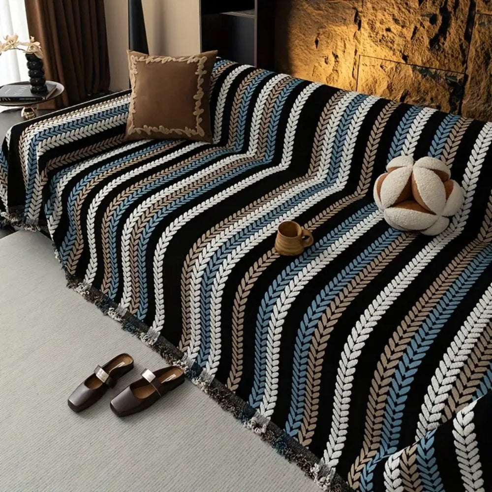 Lisslune | Cascade Stripe Sofa Cover