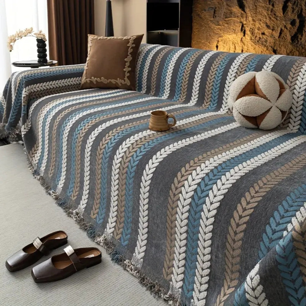 Lisslune | Cascade Stripe Sofa Cover