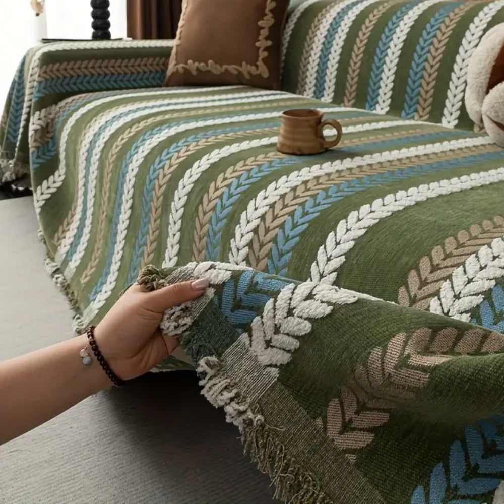 Lisslune | Cascade Stripe Sofa Cover