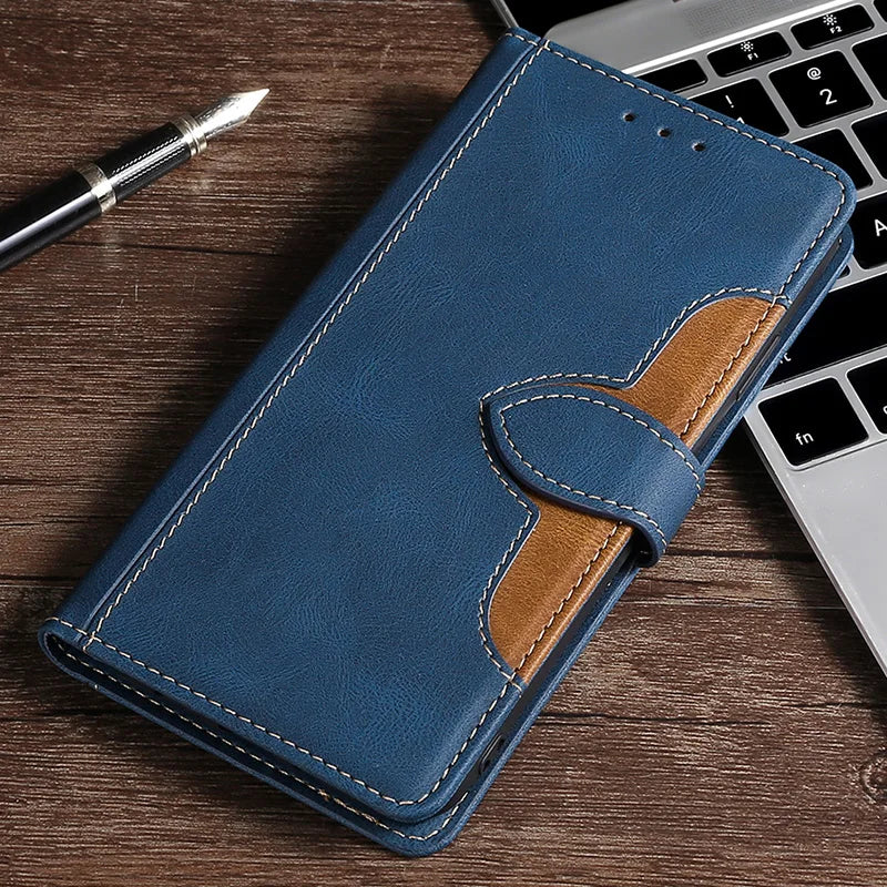 Lisslune | Wallet Magnetic Flip Leather Case for iPhone