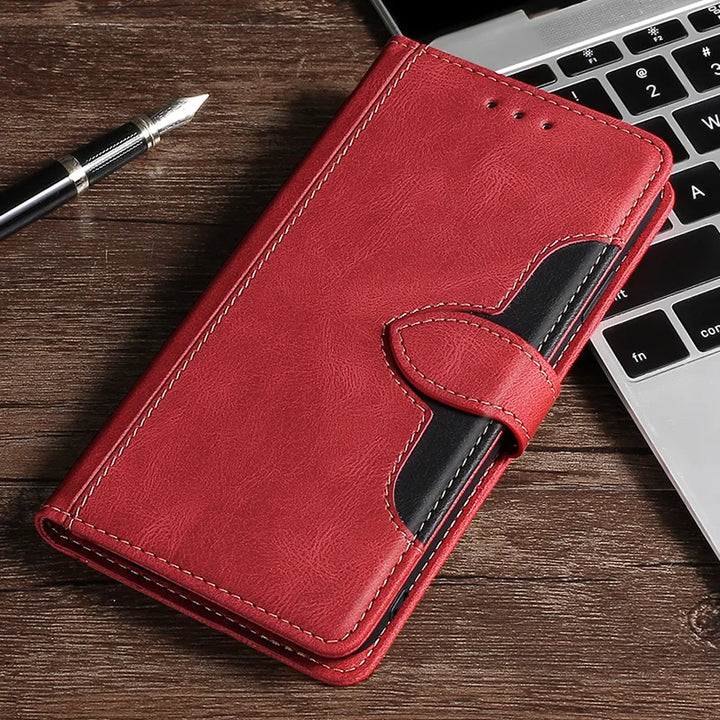 Lisslune | Wallet Magnetic Flip Leather Case for iPhone