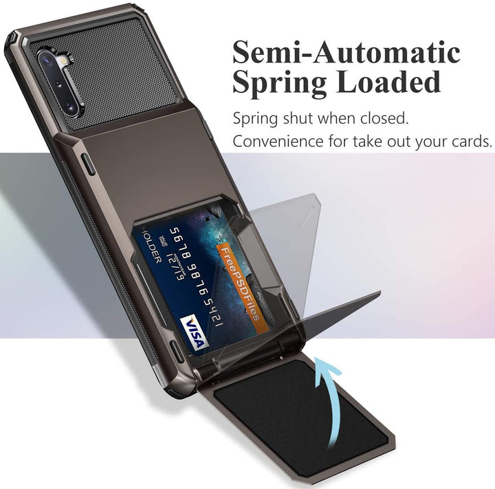 Lisslune | Shockproof wallet case for Samsung Galaxy S