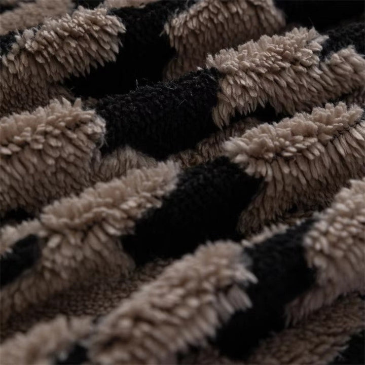Lisslune | Cavalli Houndstooth Plush Sofa Cover