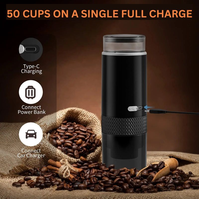 Lisslune | 2 in 1 Portable Coffee Maker