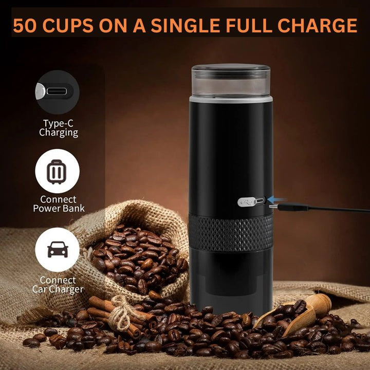 Lisslune | 2 in 1 Portable Coffee Maker