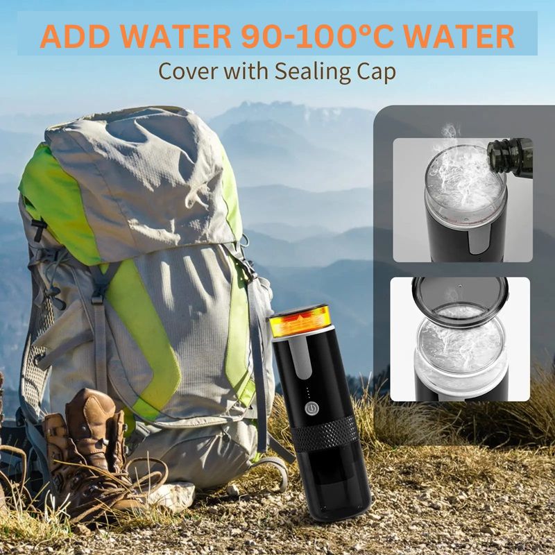Lisslune | 2 in 1 Portable Coffee Maker