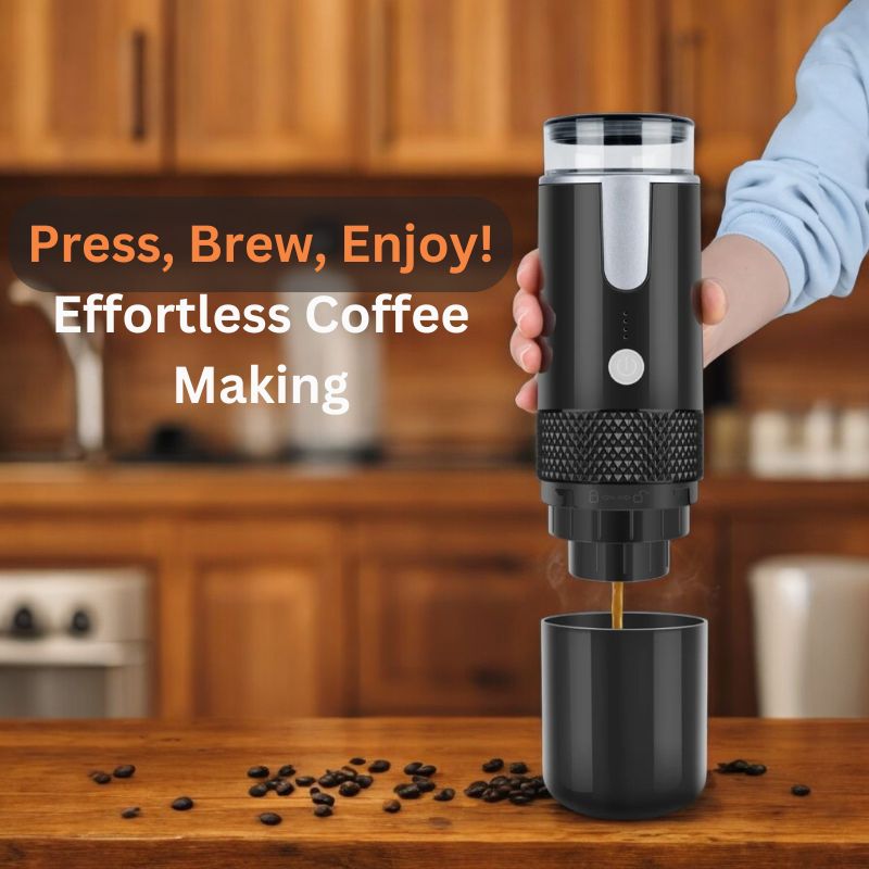 Lisslune | 2 in 1 Portable Coffee Maker