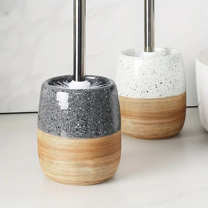 Lisslune | Elegant Bathroom Toilet Brush & Holder Set