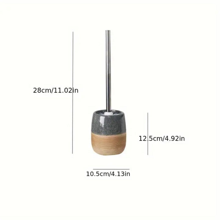 Lisslune | Elegant Bathroom Toilet Brush & Holder Set