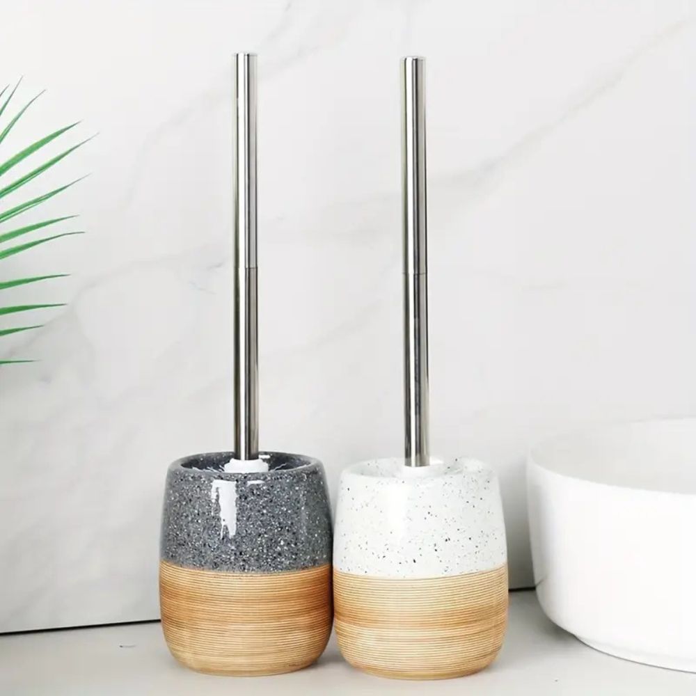 Lisslune | Elegant Bathroom Toilet Brush & Holder Set