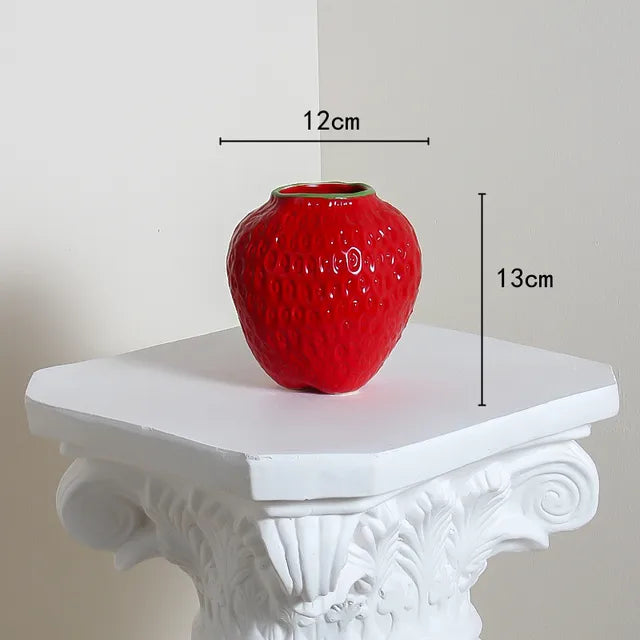 Lisslune | WhimsyBerry - Ceramic vase Strawberry